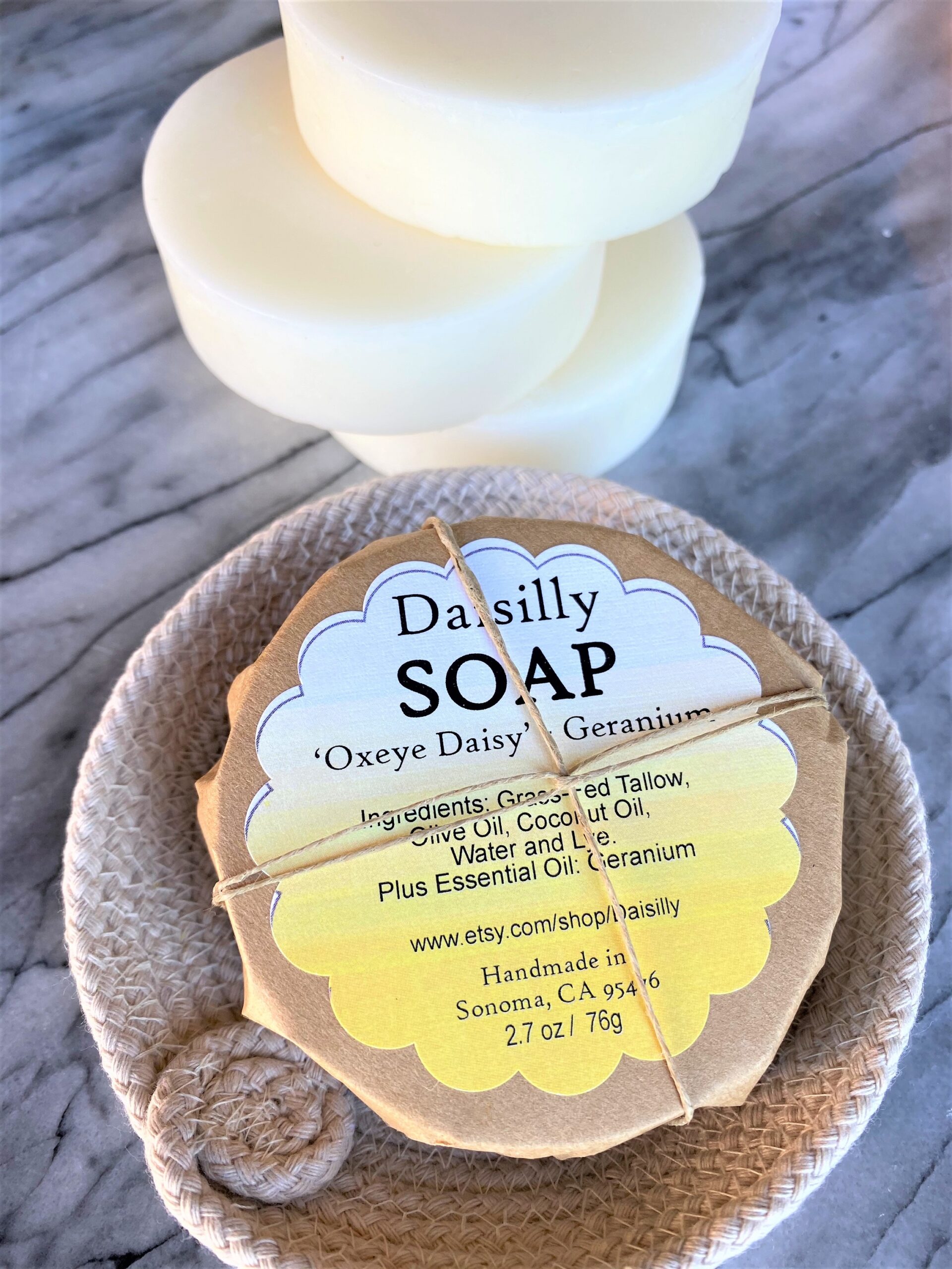 Soap - Daisilly - Handmade Soap from Sonoma, How Daisilly!